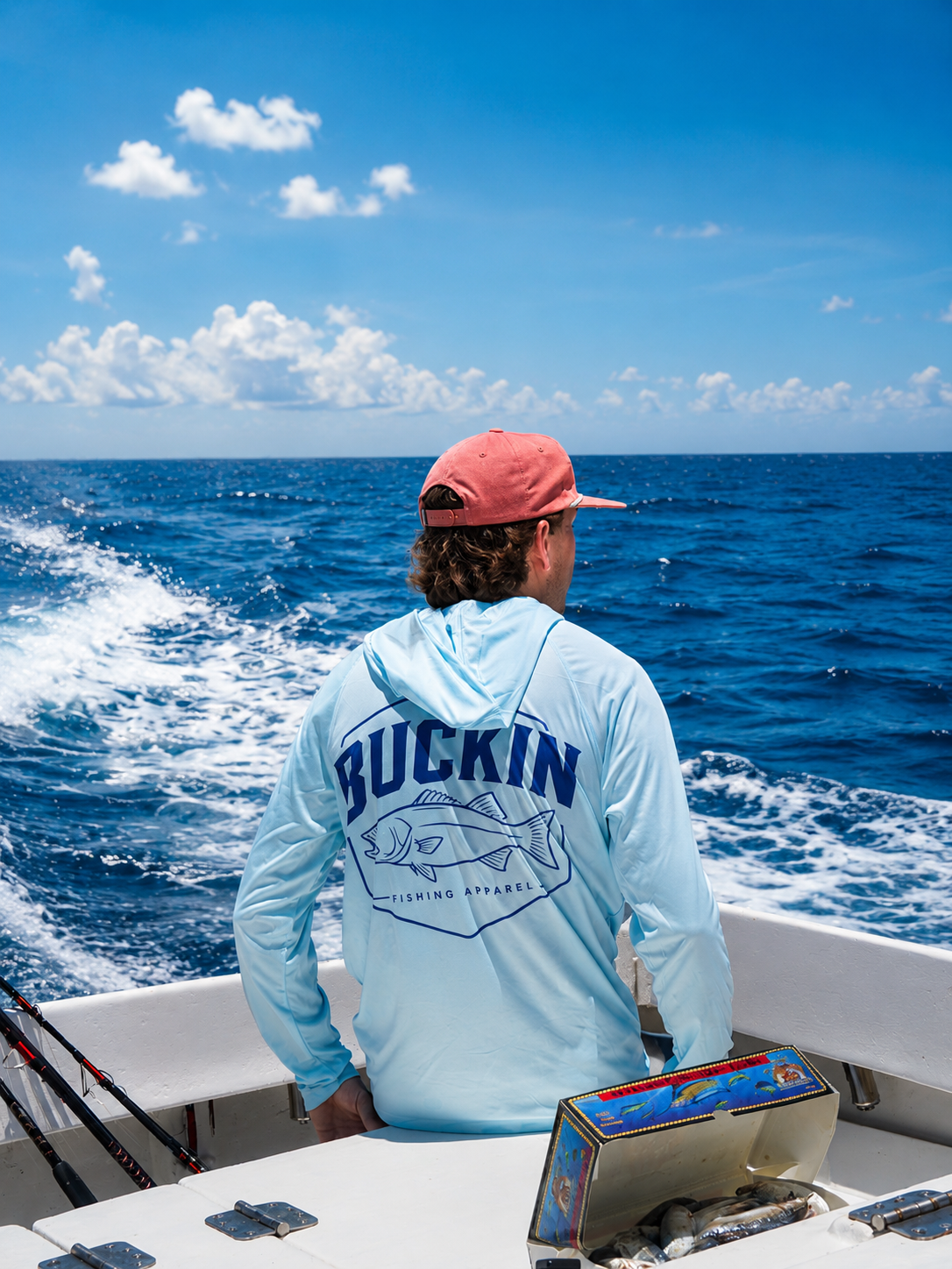 Fishing n Wishin Hooded Long Sleeve