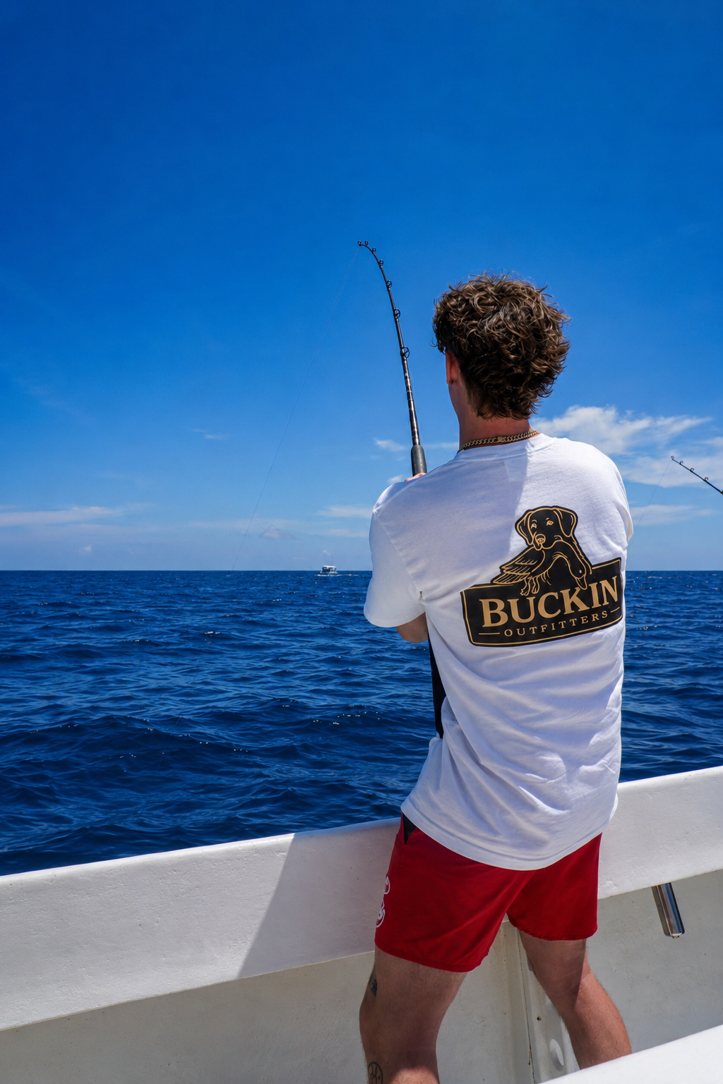 Buckin Main Patch - Tee Shirt
