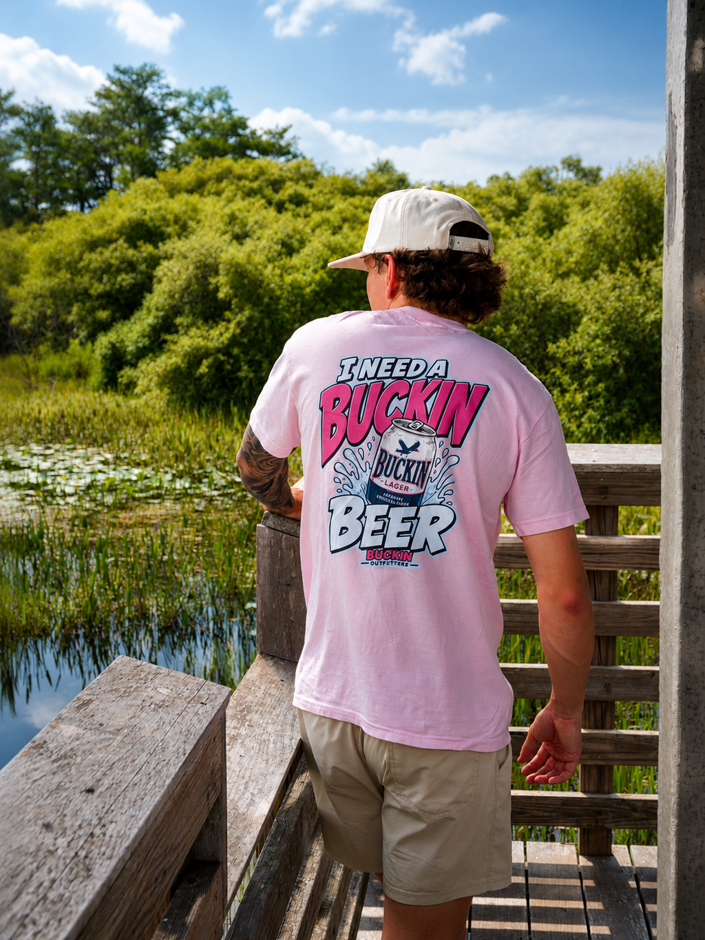 Buckin Beer T- Shirt
