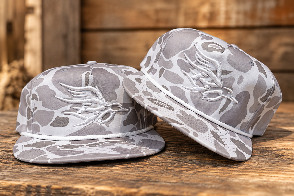 Buckin Frost Camo Rope Hat