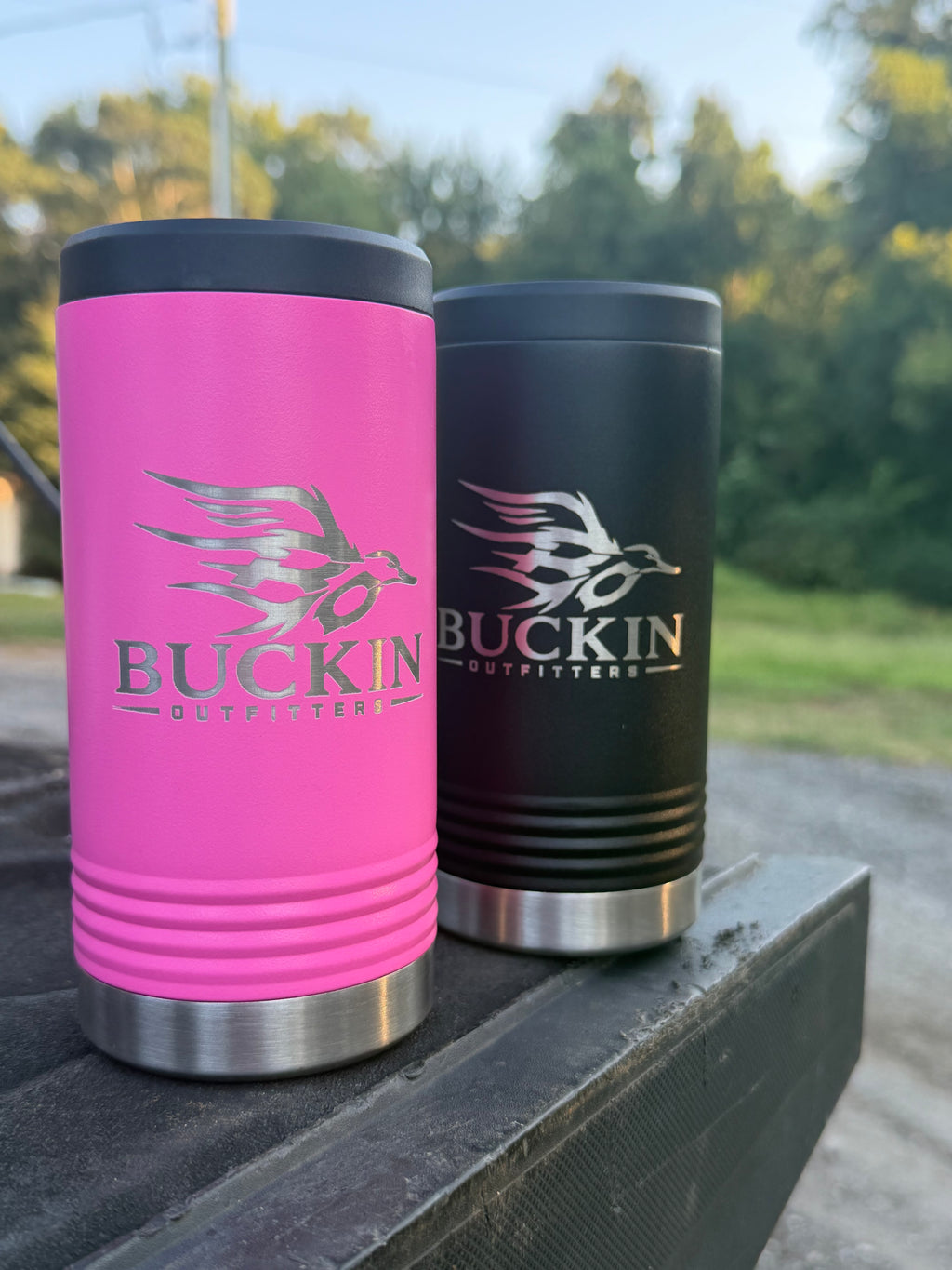 Slim Steel Can Koozie