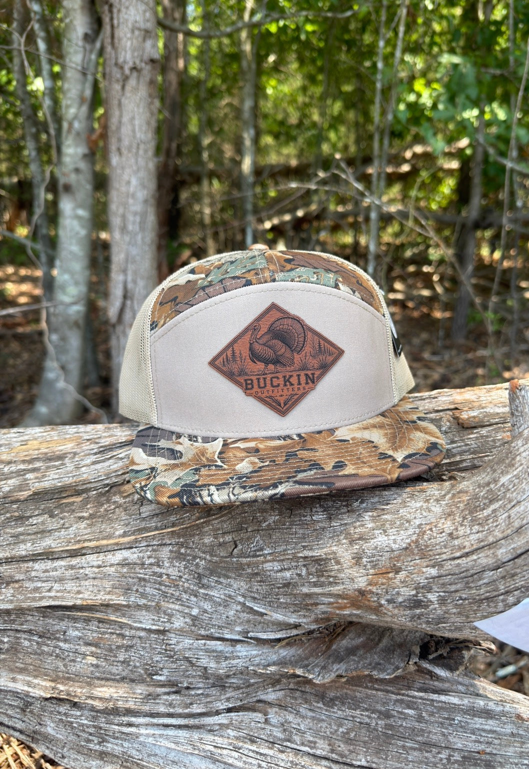 Real tree Turkey Patch Hat
