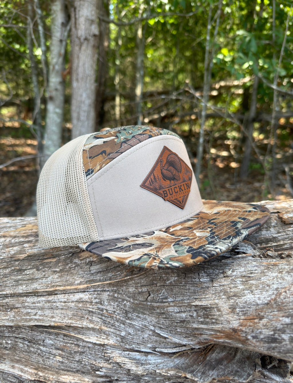 Real tree Turkey Patch Hat